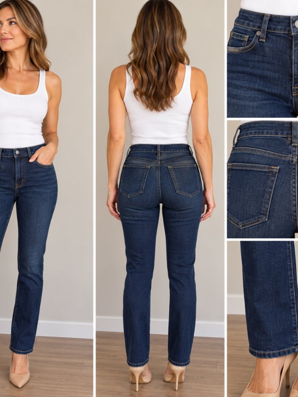 Banana Republic Premium Denim - Slim Straight Jeans (Size 27, NWT)